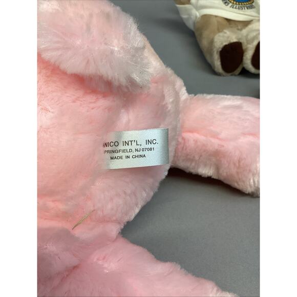 Set Of 5 Vintage Plush Bears/Cabbage Patch Dog - Alcatraz, PA Commonwealth Bears - Picture 11 of 16